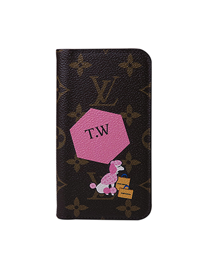 Louis Vuitton Iphone 7/8 Folio Case, front view
